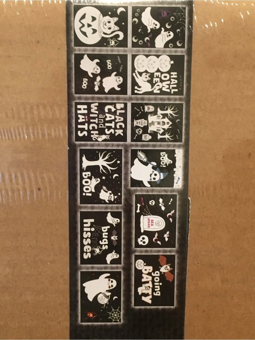 Halloween Color Me Velvet Poster Set (2 packages)